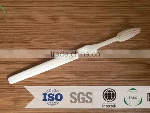 2015 New Arrival Top Quality Disposable Hotel Toothbrush White /5g Fluoride Toothpaste photo-4