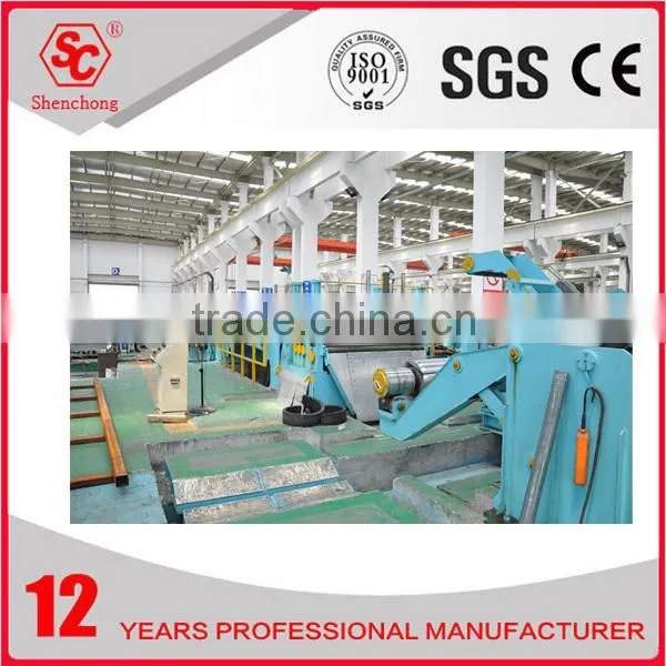1550mm Automatic Uncoil Straightening Cutting Production Line for Metal Sheets photo-2