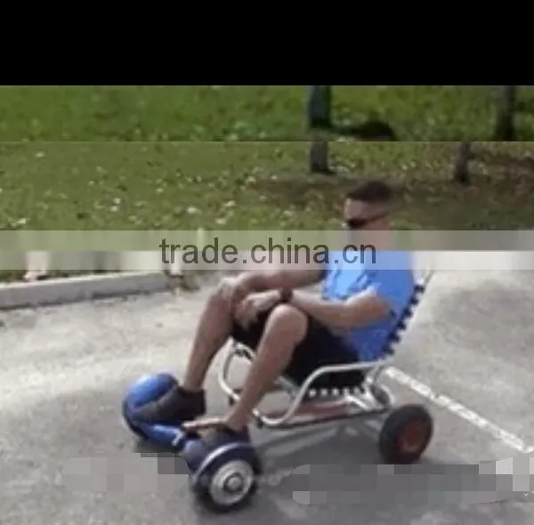 2016 New Arrival Hoverboard Cart Four Wheel Self-balancing Electric Scooter Cart photo-5