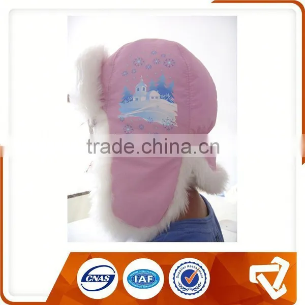 Faux Fur Hat With Ears Ski Suit