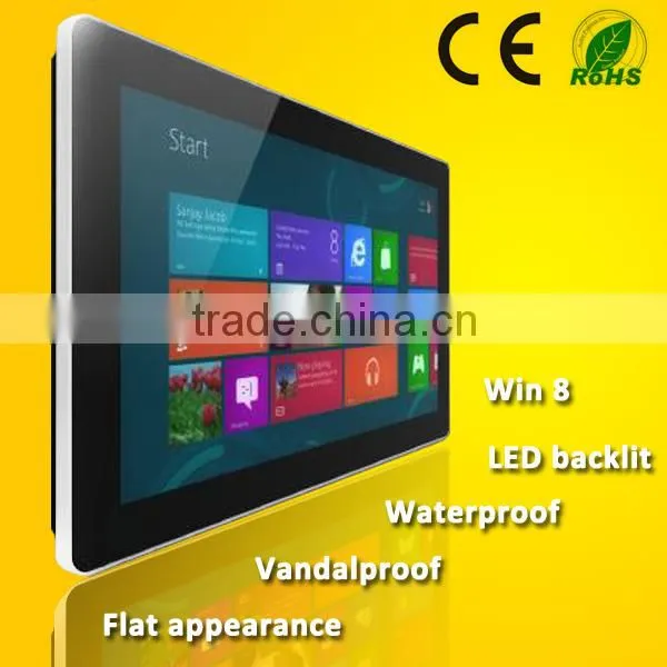 32 inch LED desktop/wall mounted touch screen computer,touch screen solutions