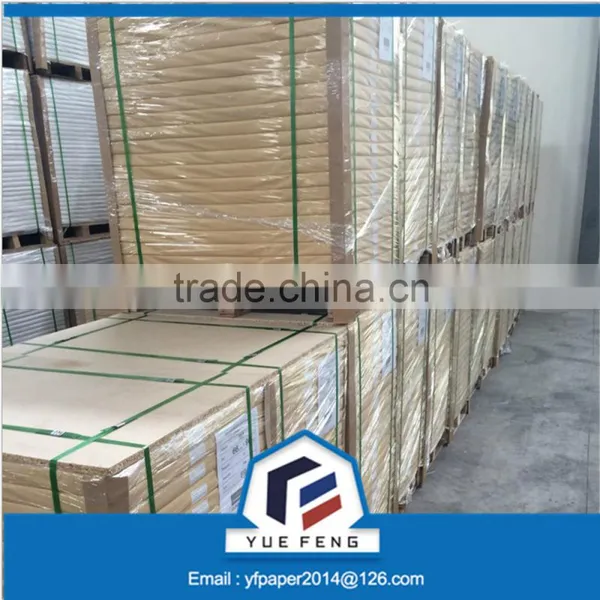 Fuyang High Brigthness Coated Duplex Board Craft Back Paper photo-2
