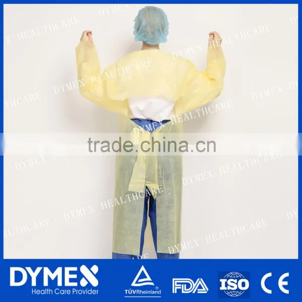 AAMI Level 3 Thumb up Anti Fluid Impervious Gown With Open Back photo-2