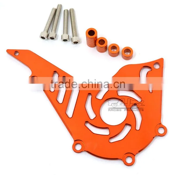 BJ-FSC-KT002 CNC Aluminum 6061 Anodized Front Guard Chain Cover for KTM DUKE 200 photo-4