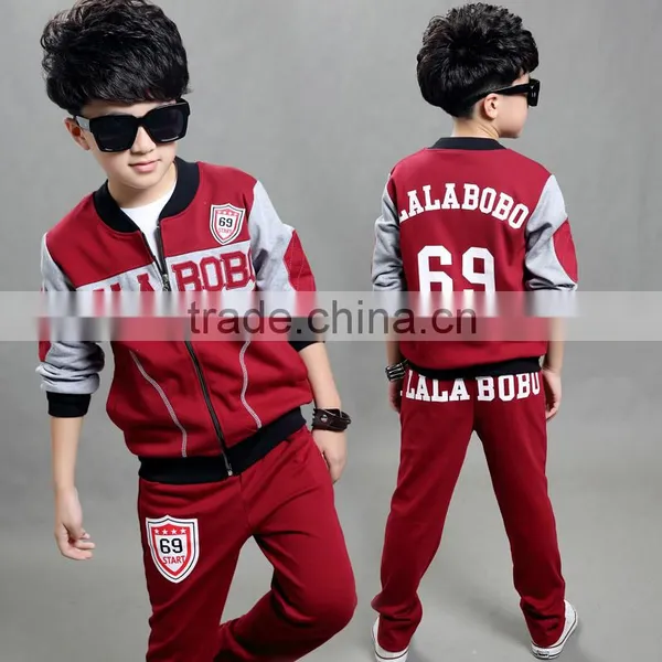 Suit Children Baseball Uniform/children/boys Long Sleeve T-shirt photo-4