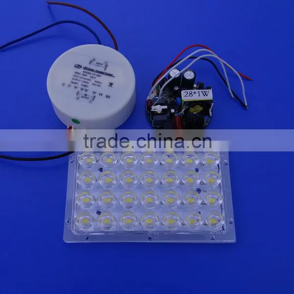28W Led Street Light Parts Module for Street Light Retrofit