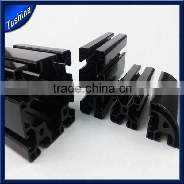 Different Colors Powder Coating Alu Profile Decorative Aluminum Extrusion Decor Aluminum Profile photo-6