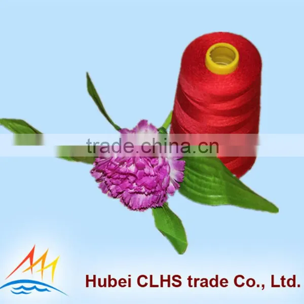 China Supplier 100% Spun Polyester Sewing Thread for Knitting Yarn photo-2
