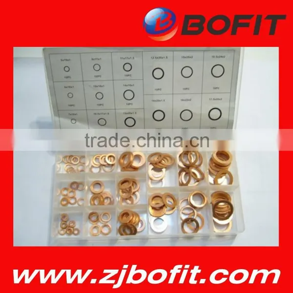 580PC Copper Gasket Assortment/copper Gasket Kit photo-5