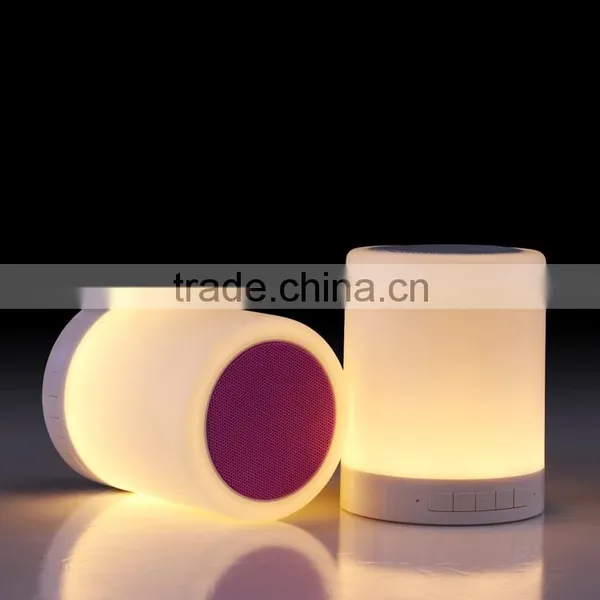 Portable Wireless LED Music Color Change Touch Sensor Light photo-4