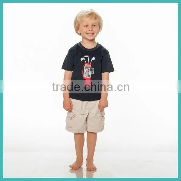 New O Neckline 100%Cotton t Shirts for Boys With The Cartoon Design photo-4