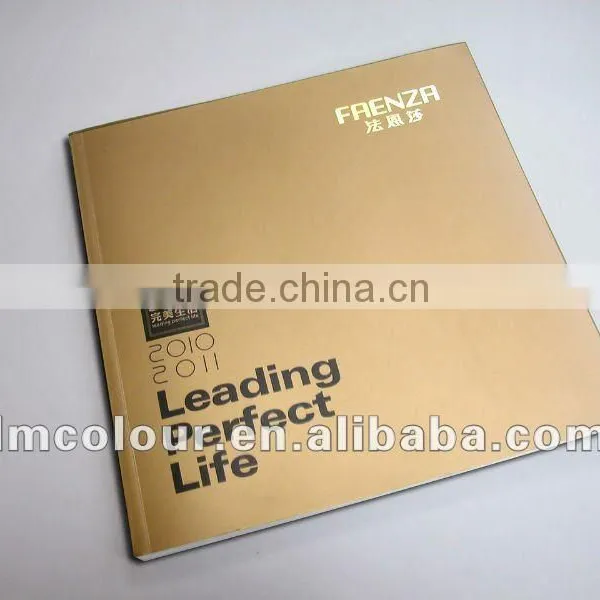 Gold Foil Magazine Printing With Offset Printing (Guanghzou)