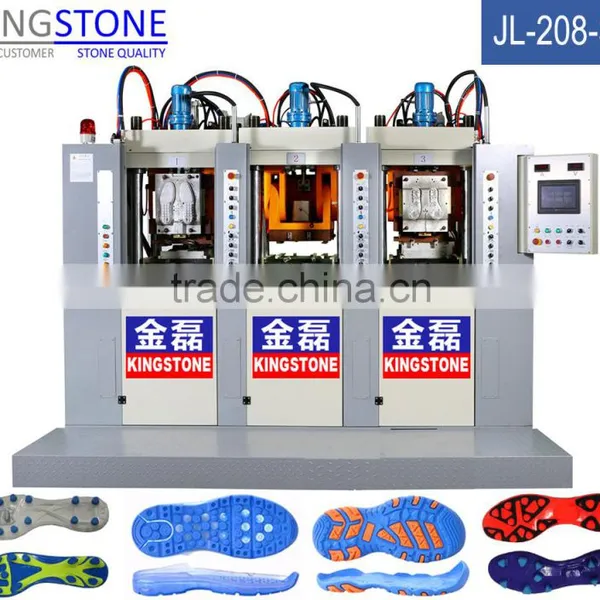 4 Stations Vertical TRTPU High Quality Sole Injection Moulding Machine Italy Machine Verticial Machine JL-208-4S photo-3
