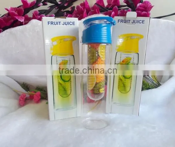 Fruit Infusion Water Bottle - Multiple Colors photo-2