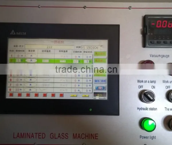 PVC/EVA/PVB / TPU Laminating Machinery for Decorative Glass With OEM Service photo-5