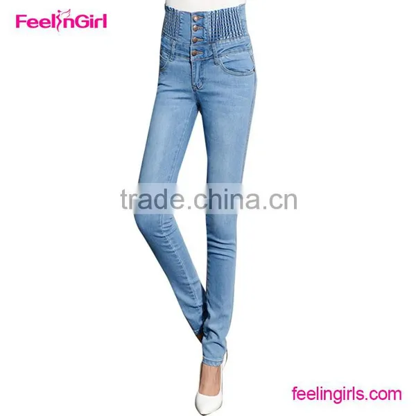 2016 High Quality Ladies Jeans Holesale Price Supplier's Choice photo-4