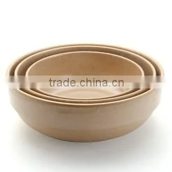 Eco-friendly Bamboo Fiber & Rice Husk Round Bowl photo-3