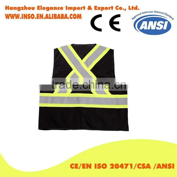Baby Vest 2016 Vest With Weights Kids Reflective Clothing Black Safety Reflective Jacket photo-2