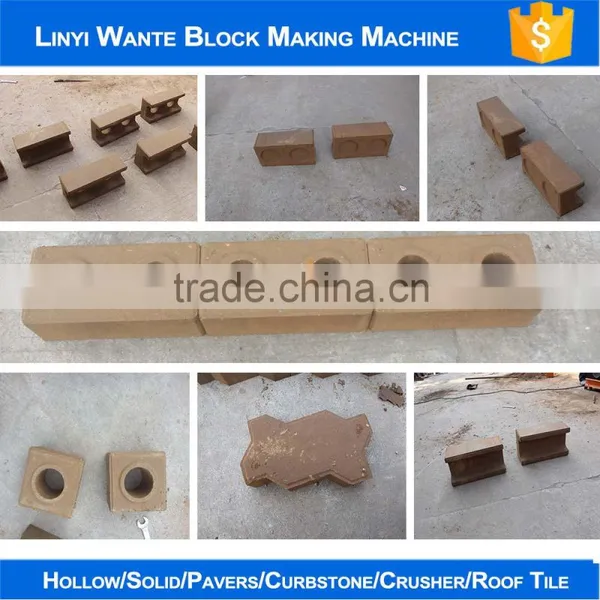 New Design Hot Sale WT1-25 Soil Clay Interlocking Bricks Block Making Machine Production Line photo-4