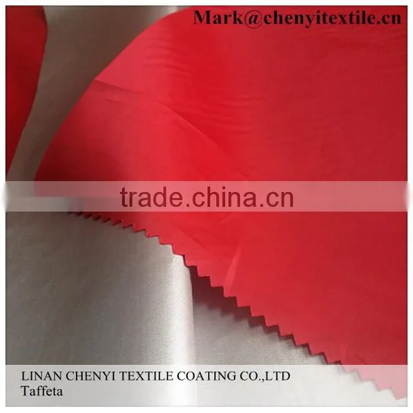 China Hangzhou Textile 100 Polyester Taffeta Fabric photo-5