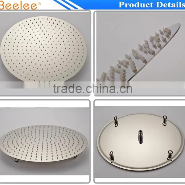 Stainless Steel Shower Head, Rotating Shower Head, Ceiling Mounted Rain Shower Head photo-5