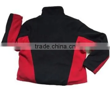 Bi-Color Polar Fleece Leisure Jacket for Winter European Style photo-3