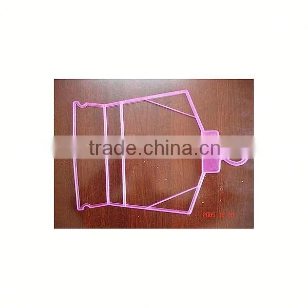 Fashionable Plastic Hanger for Clothes Display photo-6