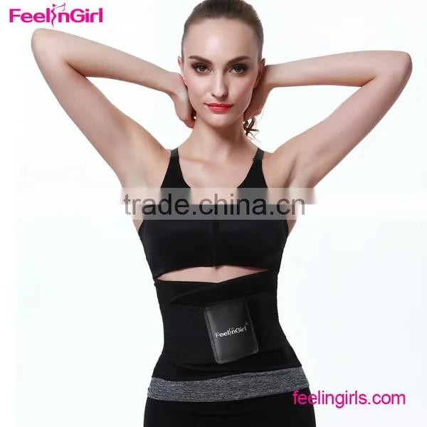 High Quality Woman Black Stomach Fitness Belt photo-6