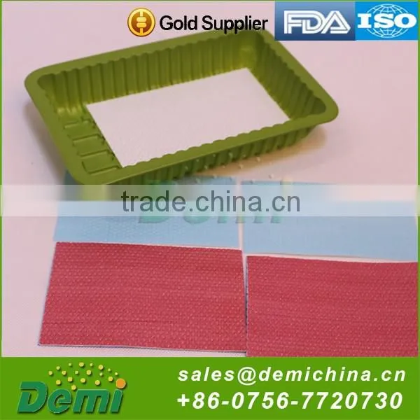 Newest Material Food Grade Meat Oil Absorbent Pad