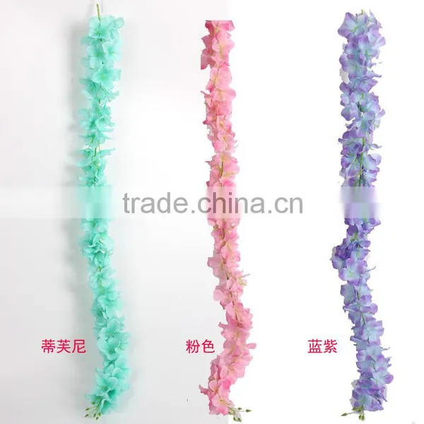 30 cm Single Artificial Flowers for Wedding Decorations Artificial Wisteria