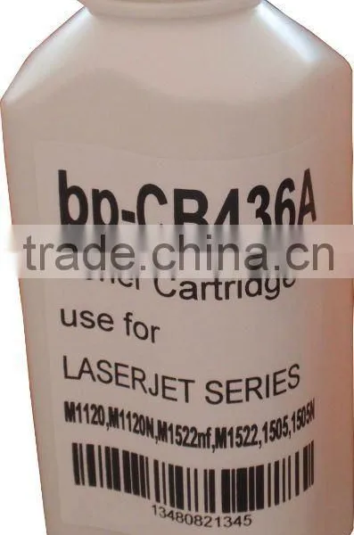 Toner Powder for HP CB436a Toner Cartridge