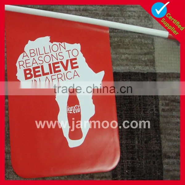 High Quality Printed Logo Cheap Advertising Wall Flags photo-3