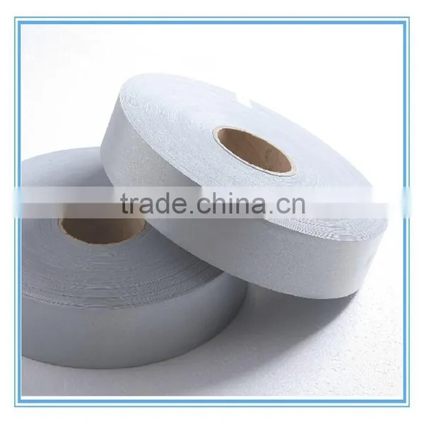 EN ISO 20471:2013 Custom Printed Grey Warning Reflective Stripes for Sew on Safety Clothing photo-2
