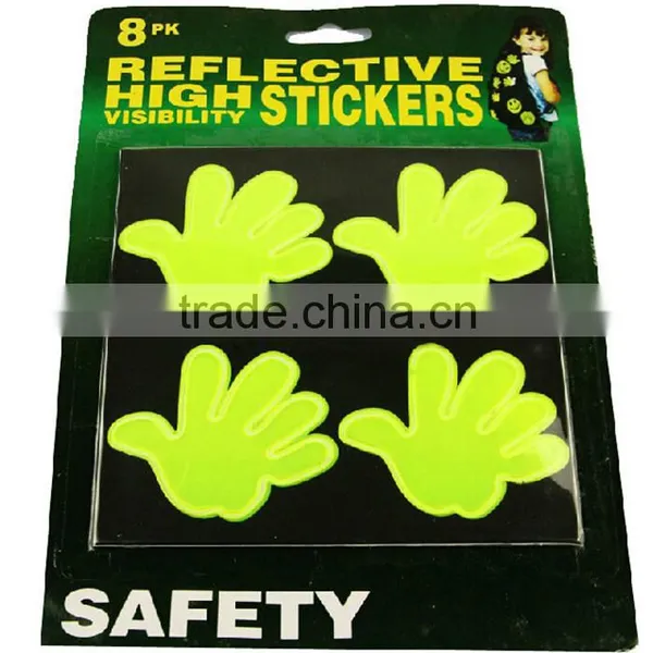 PVC Safety Reflective Material Product Smile Reflective Sticker photo-3