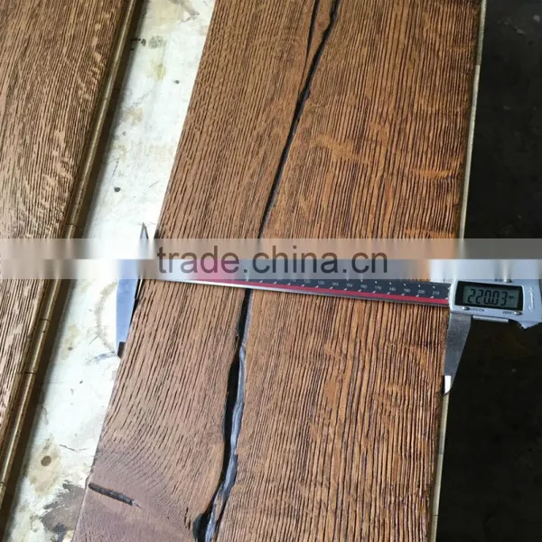 Distressed White Oak Multilayer Engineered Wood Flooring CDE Grade photo-5