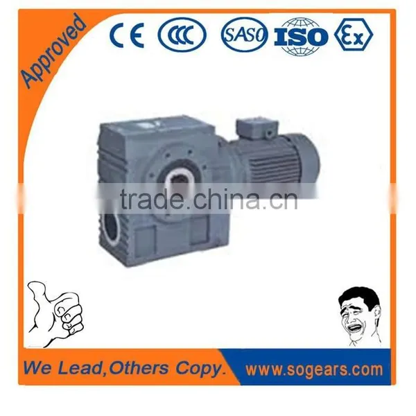 Helical-bevel Reduction Gearbox Motor photo-2