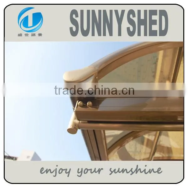 DIY Door Canopy Window Awning Polycarbonate Roof for Four Season photo-6