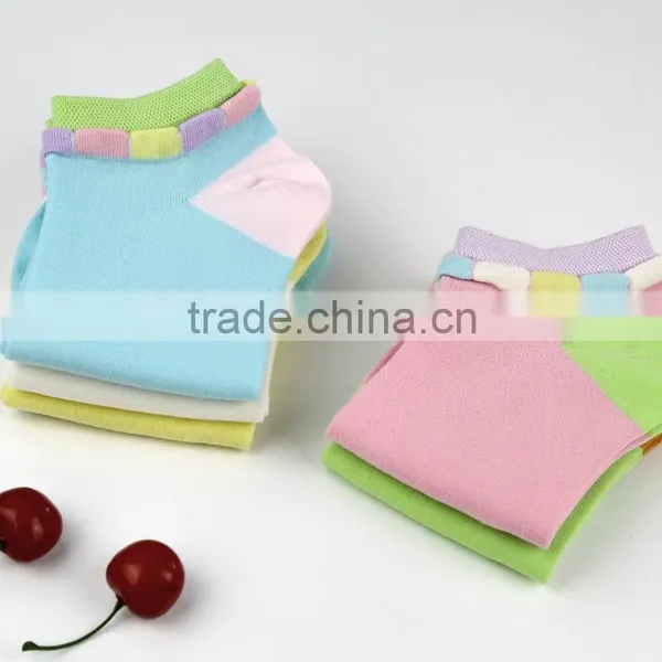 Special Cuff Lovely Cute Invisible Women Cotton Socks photo-2