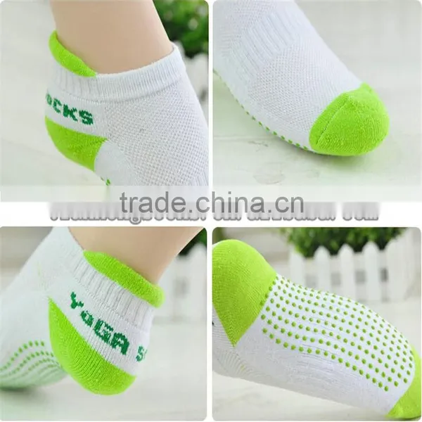 Sports Rubber Sole Terry Socks Anti Slip Pilates Barre Socks Rubber No-Slip Yoga Socks photo-2