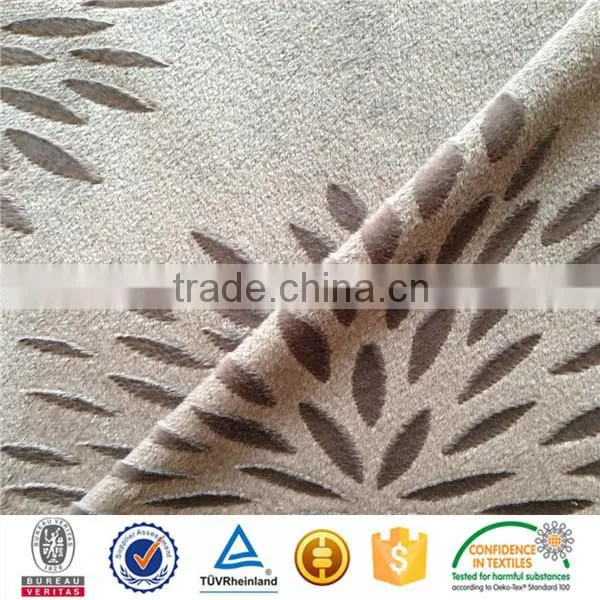 Polyester Faux Fur Printed Polyester Brushed Fabric photo-4