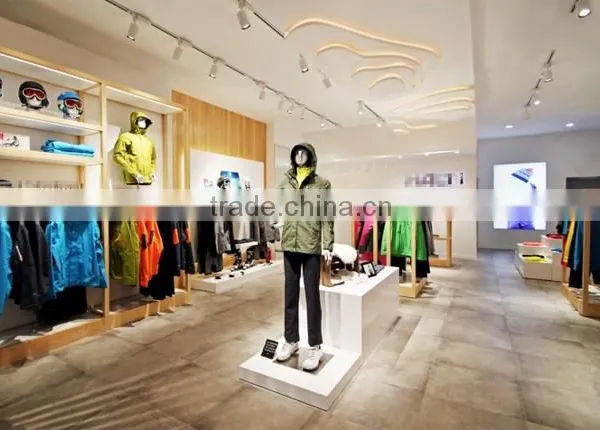 New Design Fashion Garment Retail Wall Hung Display Cabinets photo-4