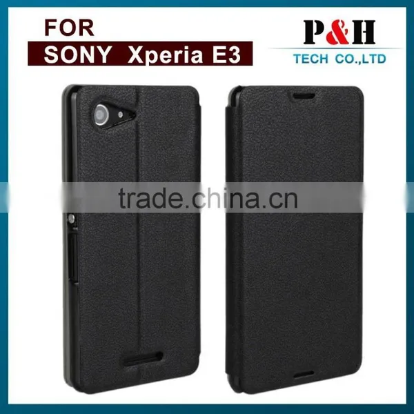 2015 Express Mobile Phone Wallet Flip Cover Case for Sony Xperia e3 photo-3