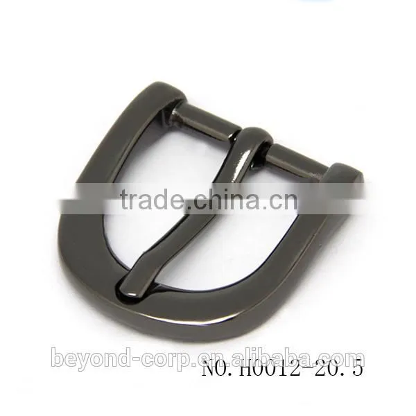 20.5mm Black Gunmetal Shiny Coating Finish Buckle photo-4