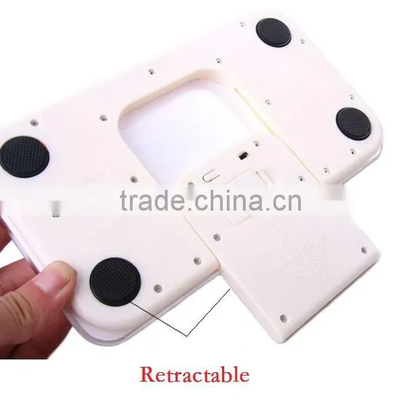 Portable Retractable Touch Digital Tempered Glass Body Scale With LCD Display, Mini Body Scale photo-3