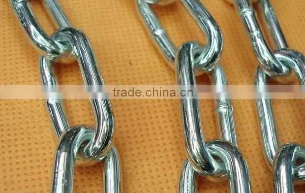 Marine Studless Link Anchor Mooring chain with High Tensile