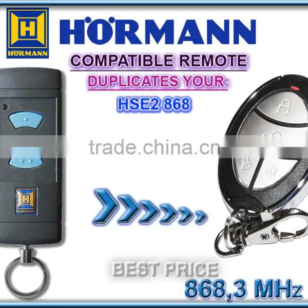For Hormann HSE2 868 Compatible Remote photo-2