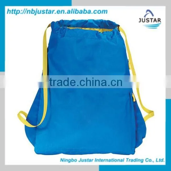 Outdoor Sports Nylon Material Strong & Lightweight Drawstring Shoe Bag photo-2