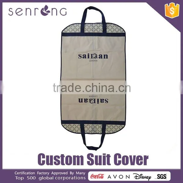 Leather Garment Bag Garment Suit Bag