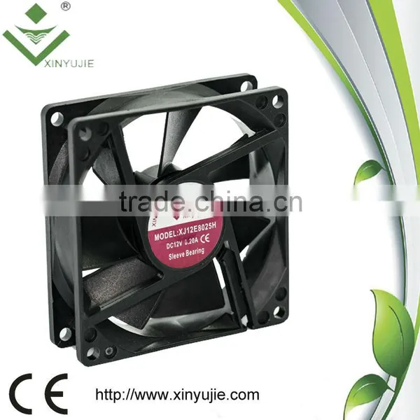 Usb Ventilation Fan 80*80*25mm 12v Brushless dc Fan Motor Computer Machine Box photo-2