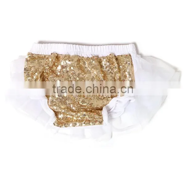 Summer Colorful With Fashion Cotton Wholesale Baby Ruffle Bloomers photo-5